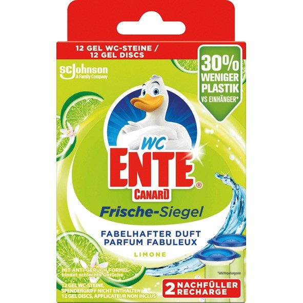 WC Ente Frische-Siegel 2x36ml NF Limone