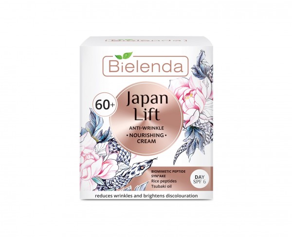 JAPAN LIFT Nourishing antiwrinkle face cream 60+ day SPF 6, 50 ml