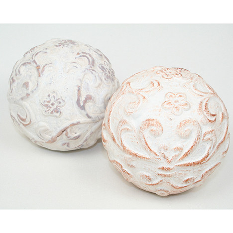 Deco ball XL 9x9cm with great surface structure