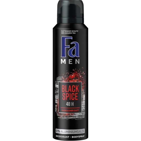Fa Deospray 150ml For Men Black Spice