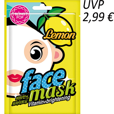 BLING POP Lemon Vitamin & Brightening Mask