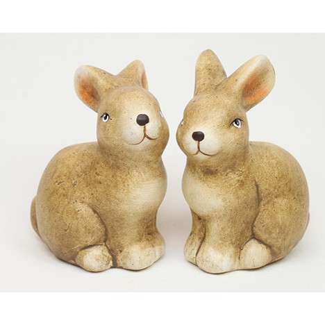 Bunny classic ceramic 9x6x5cm 2 pos. assorted