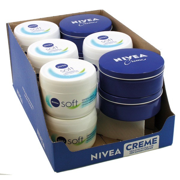 Nivea Creme 400ml + Soft Creme 375ml Mix of 12