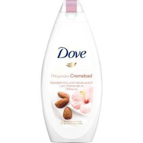 Dove Bath 750ml Almond & Hibiscus