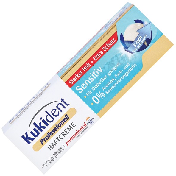 Kukident Super Denture Cream sensitive 40g