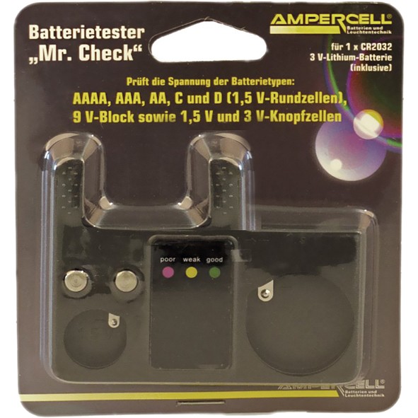 Battery test unit Ampercell Mr.Check