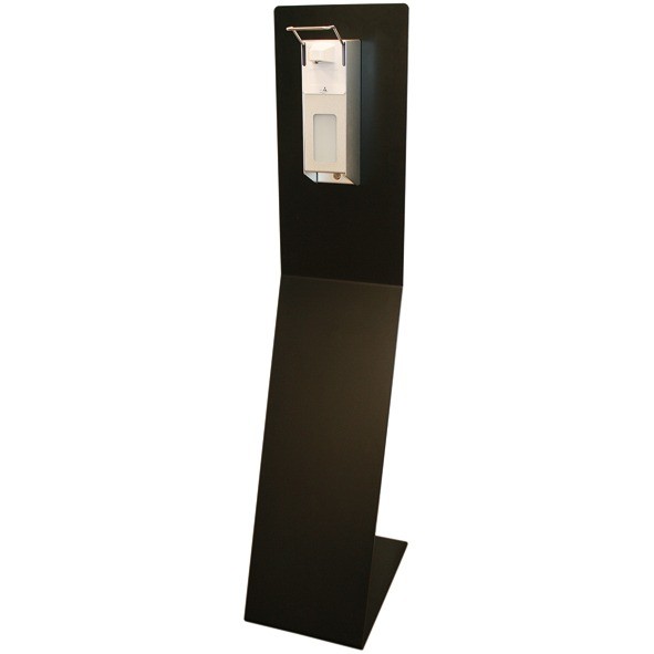 Hygienespender 500ml mit Metallsäule 1,18m