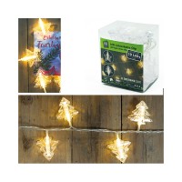 LED light chain clip, plastic, warm white LED light chain clip, plastic, warm white