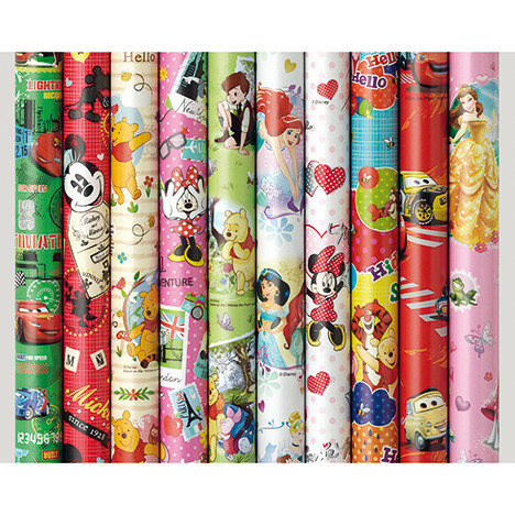 Geschenkpapier Rolle 2mx70cm Disney Motive sort.