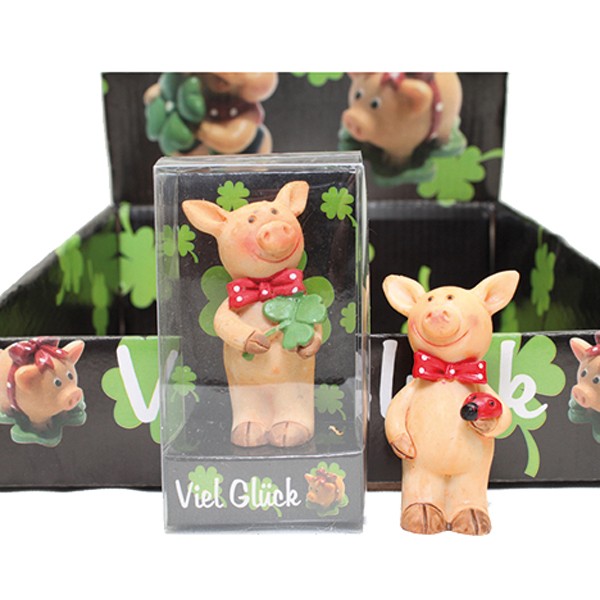 Lucky charm pig XL 8,5x 4,5cm