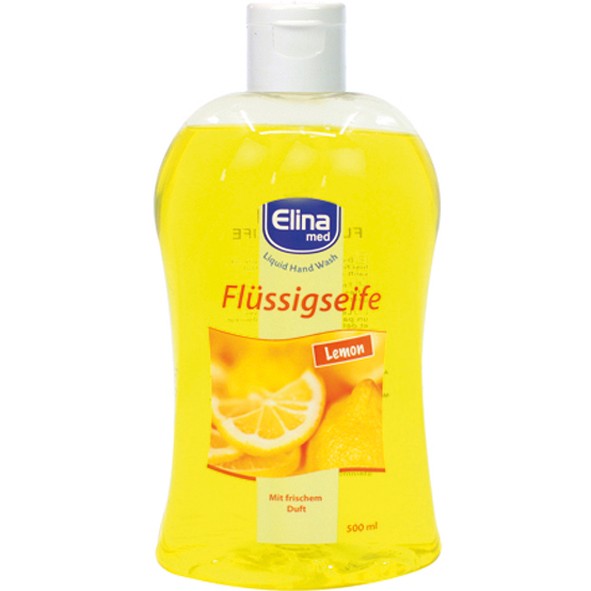 Soap Liquid Elina 500ml Lemon with Flip-Top