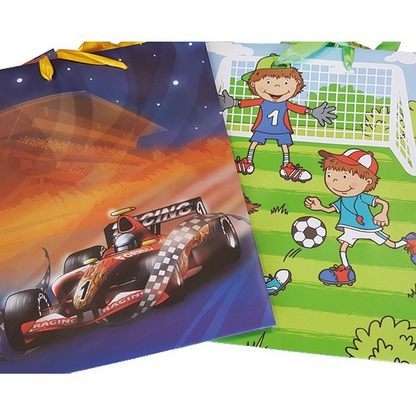 Gift bag 23x18x10cm, 157g, boys