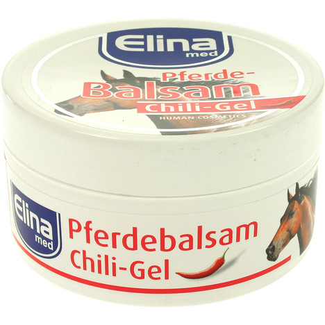 Creme Elina 150ml Pferdebalsam Gel Chilli in Dose
