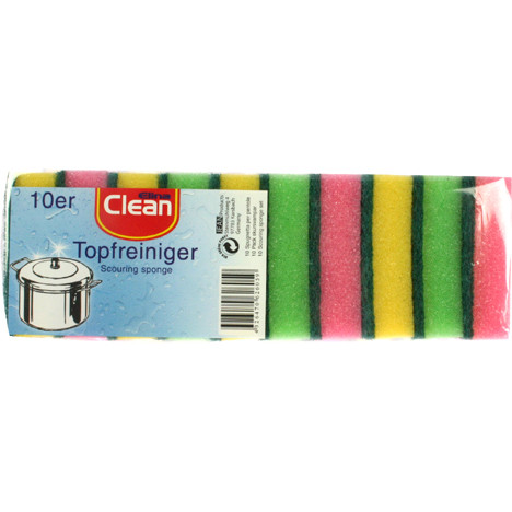 Sponge CLEAN For Kitchen 10pcs 80x55x23mm