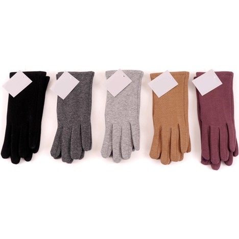 Winter Damen Handschuhe Jersey, Touchfunktion