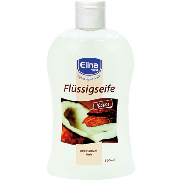Soap Liquid Elina 500ml Coconut with Flip-Top