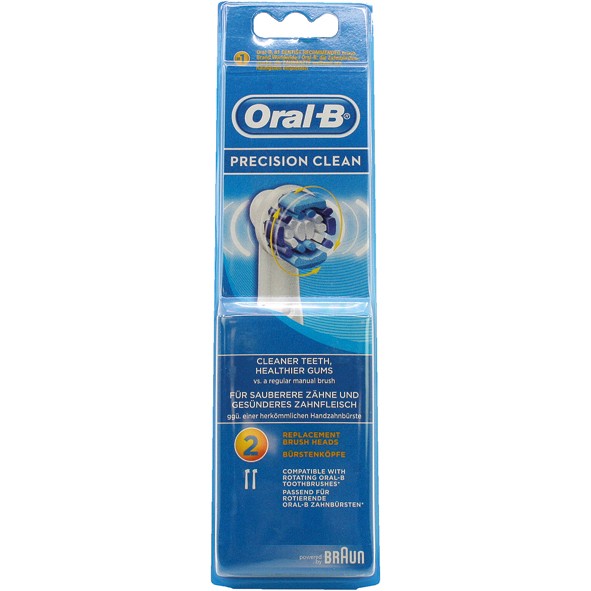 Oral B brush heads Precision Clean 2s