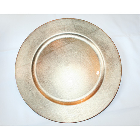 Christmas place plate XXL gold 33x33x1,8cm