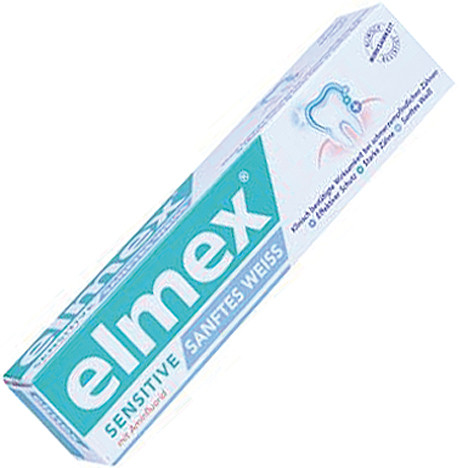 Elmex Zahncreme 75ml Sensitive Sanftes Weiss