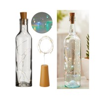 Bottle light, colourful, 10 LEDs, approx. 75cm, Bottle light, colourful, 10 LEDs, approx. 75cm,