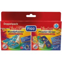 Wundverband Doppelpack Kids 50x6cm + Strips 10er Wundverband Doppelpack Kids 50x6cm + Strips 10er